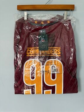 Nike Chase Young Washington Commanders Burgundy Game Jersey NFL